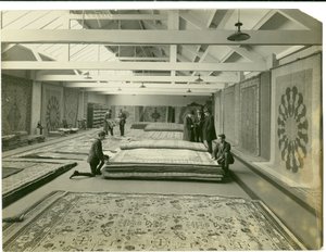 Carpet Trades主展厅，1923年 作者 英国摄影师